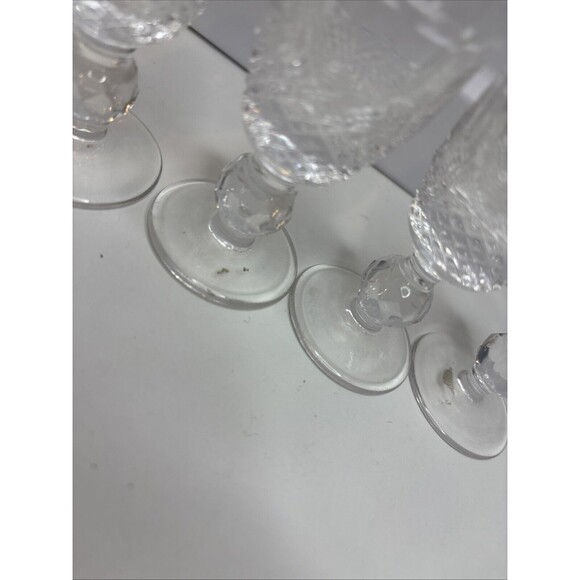 Vintage 4-WATERFORD CRYSTAL Colleen Short Stem Cordial Glass 3.25" H - Picture 2 of 6